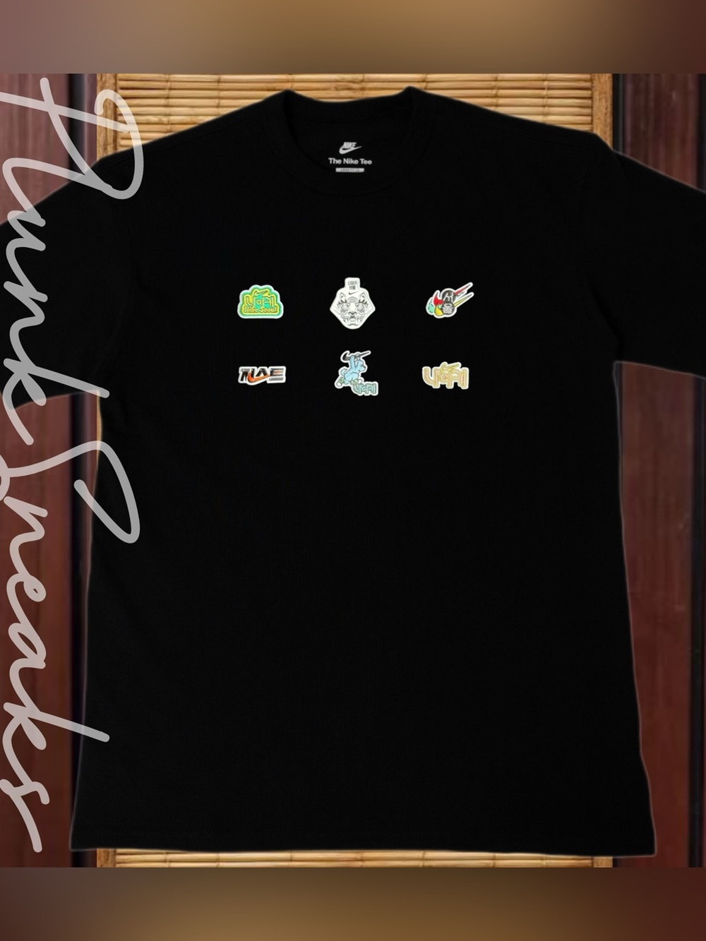 Nike Korea All-Over Patch Seoul Tee • Korea Store Exclusive • 2026